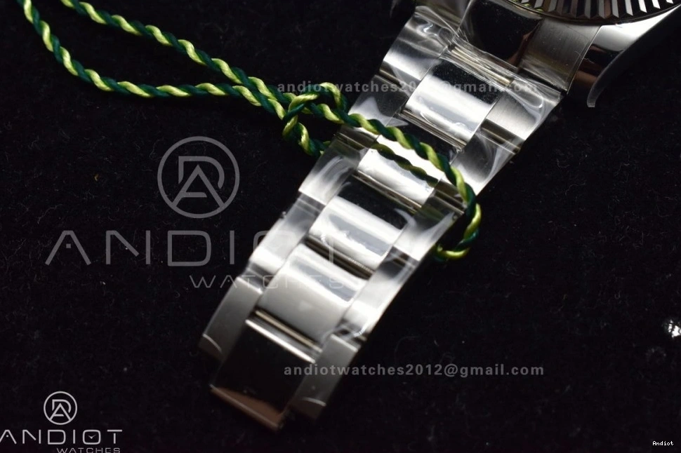 1:1 Dial Bracelet Green Steel 126334 on DateJust 904L Oyster Sundust Edition SA3235 DIWF Best 41 1108